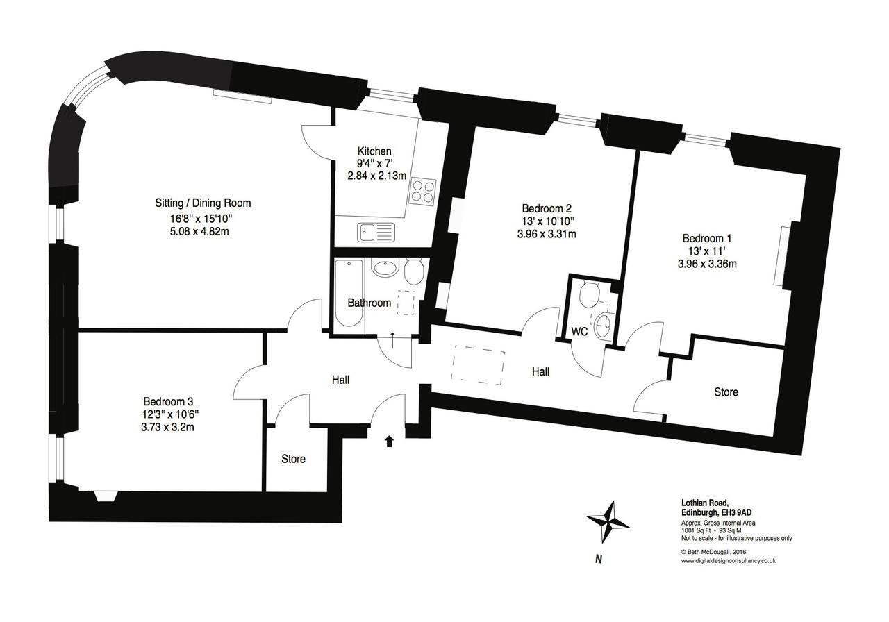 The Lothian Road Residence Edimburgo Exterior foto